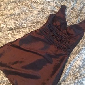 Chocolate brown dress